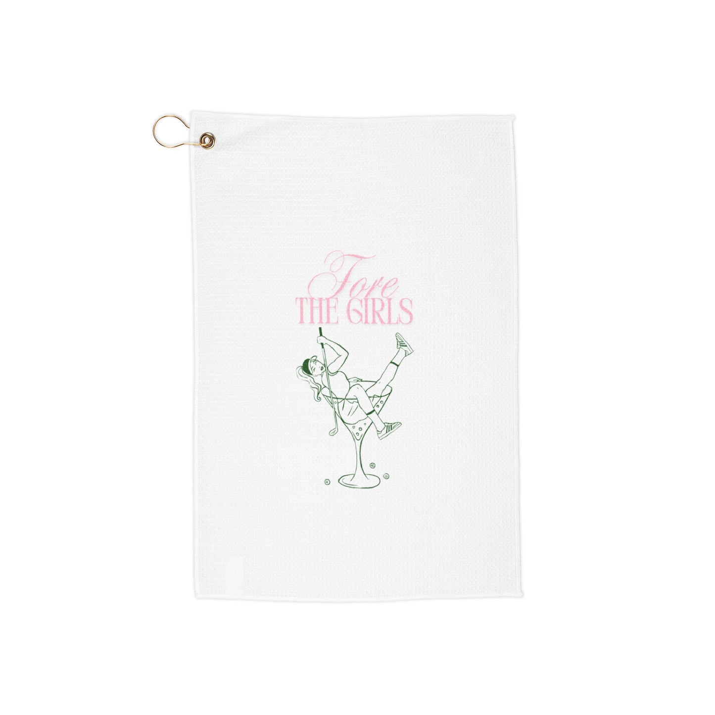 Fore The Girls Golf Towel