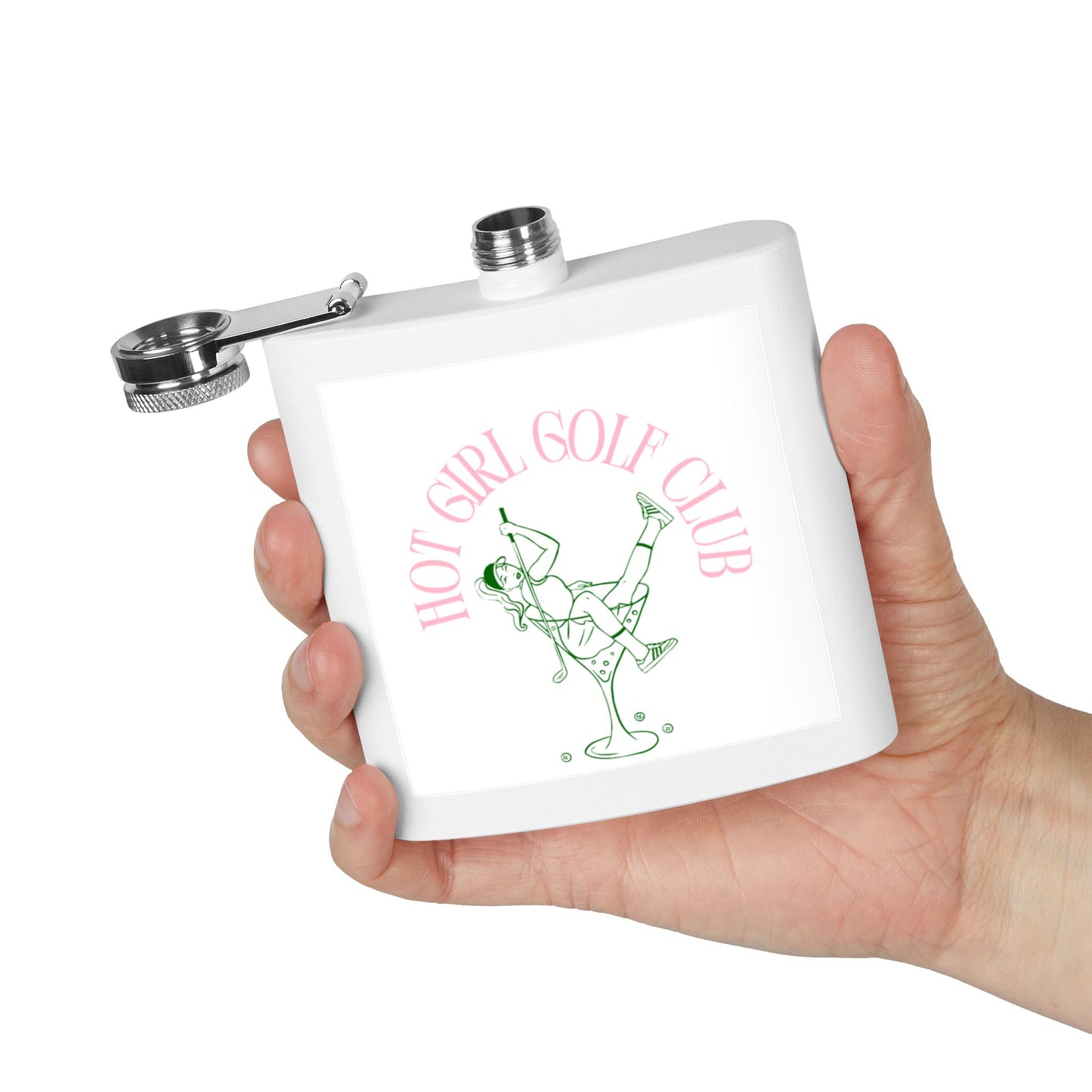 Hot Girl Golf Club Flask