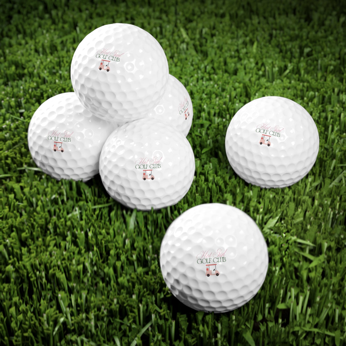 Hot Girl Golf Club Golf Balls