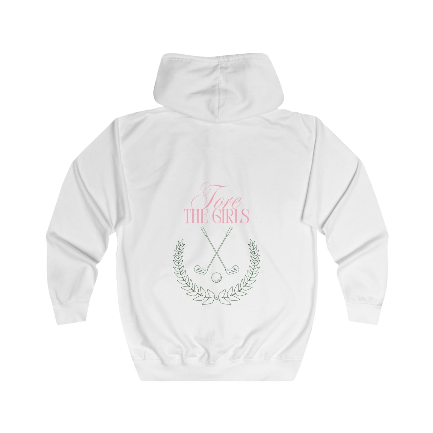 Fore The Girls Zip Up Hoodie